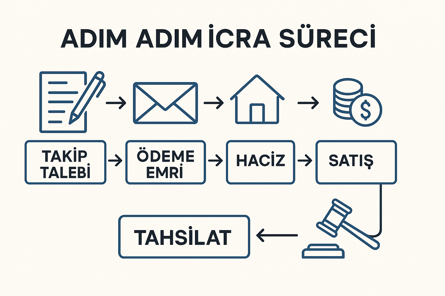 7 ADIMDA İCRA TAKİBİ